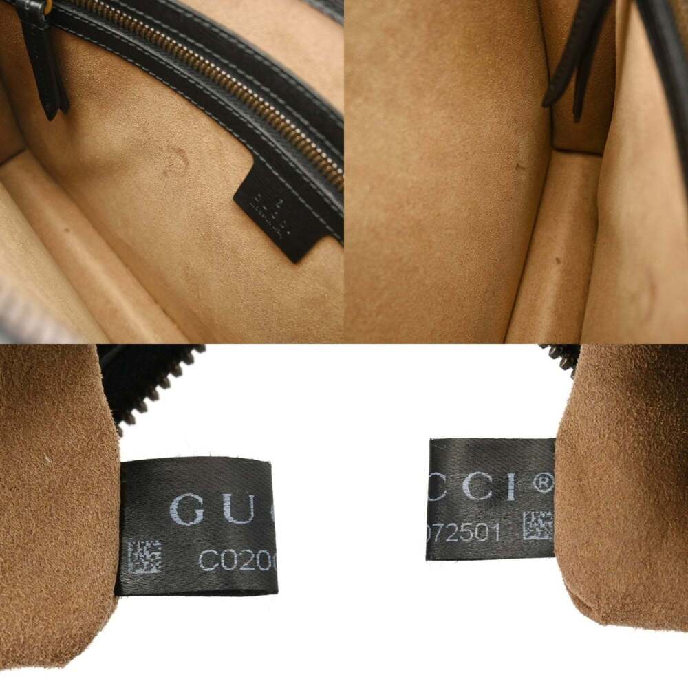 GUCCI Black Leather Clutch Bag - Picture 10 of 11